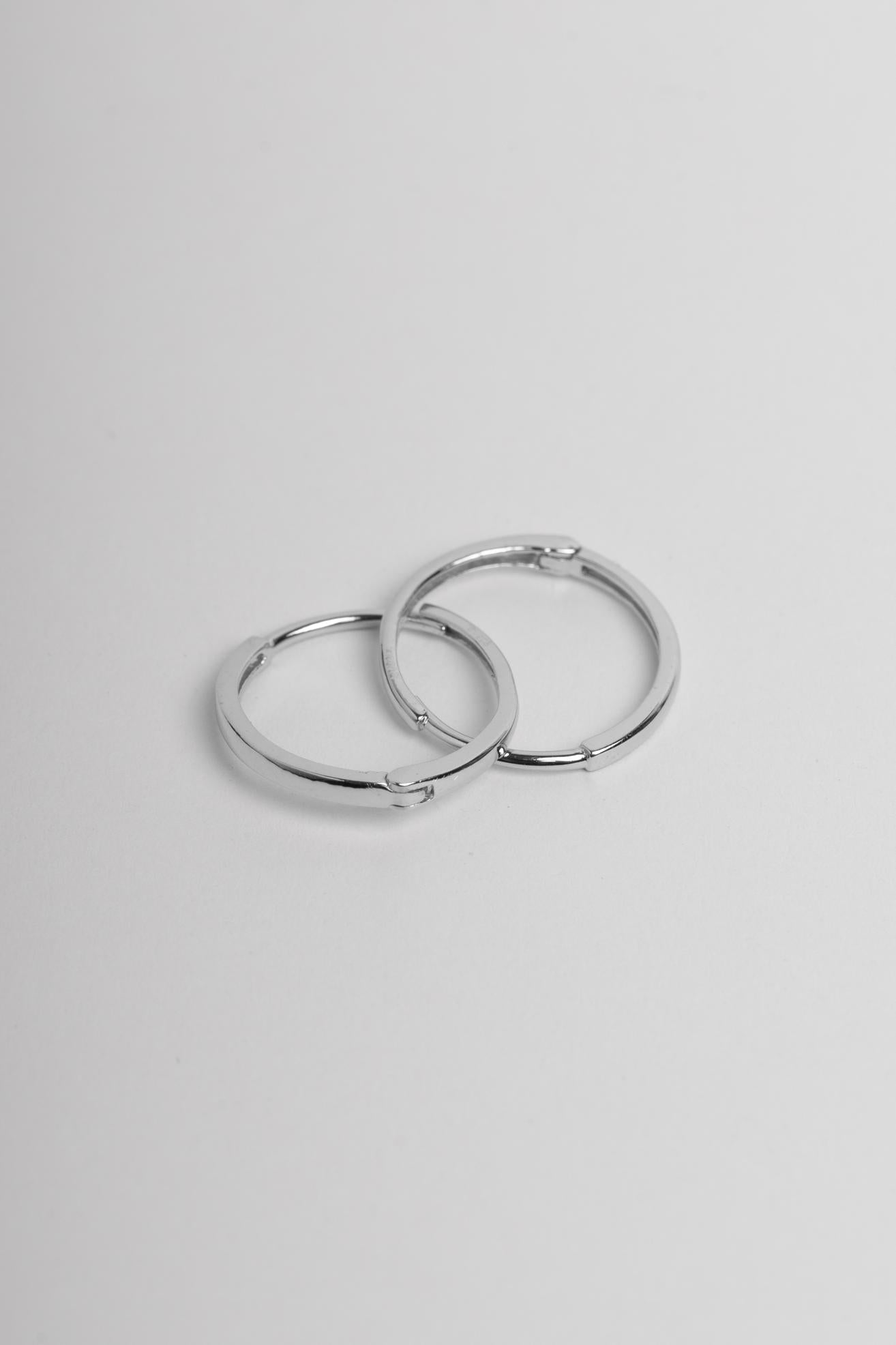 10/12mm mini hoop earrings